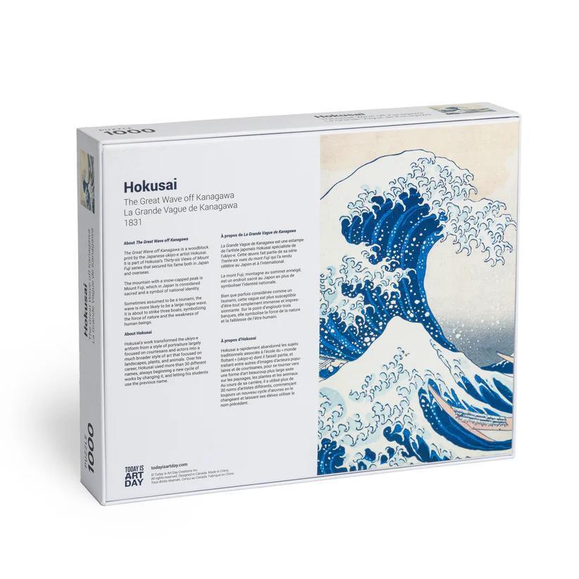 Great Wave Puzzle Hokusai