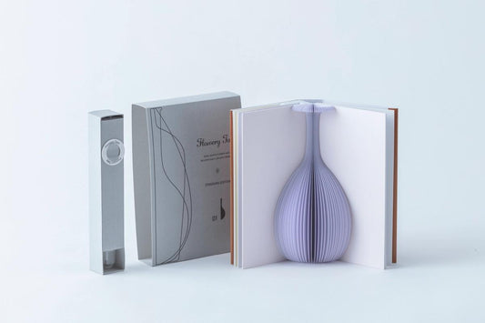 Paper Book Vase