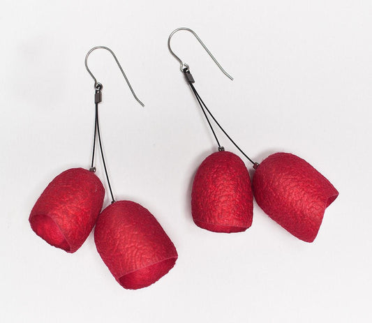 Double Tulip Earrings