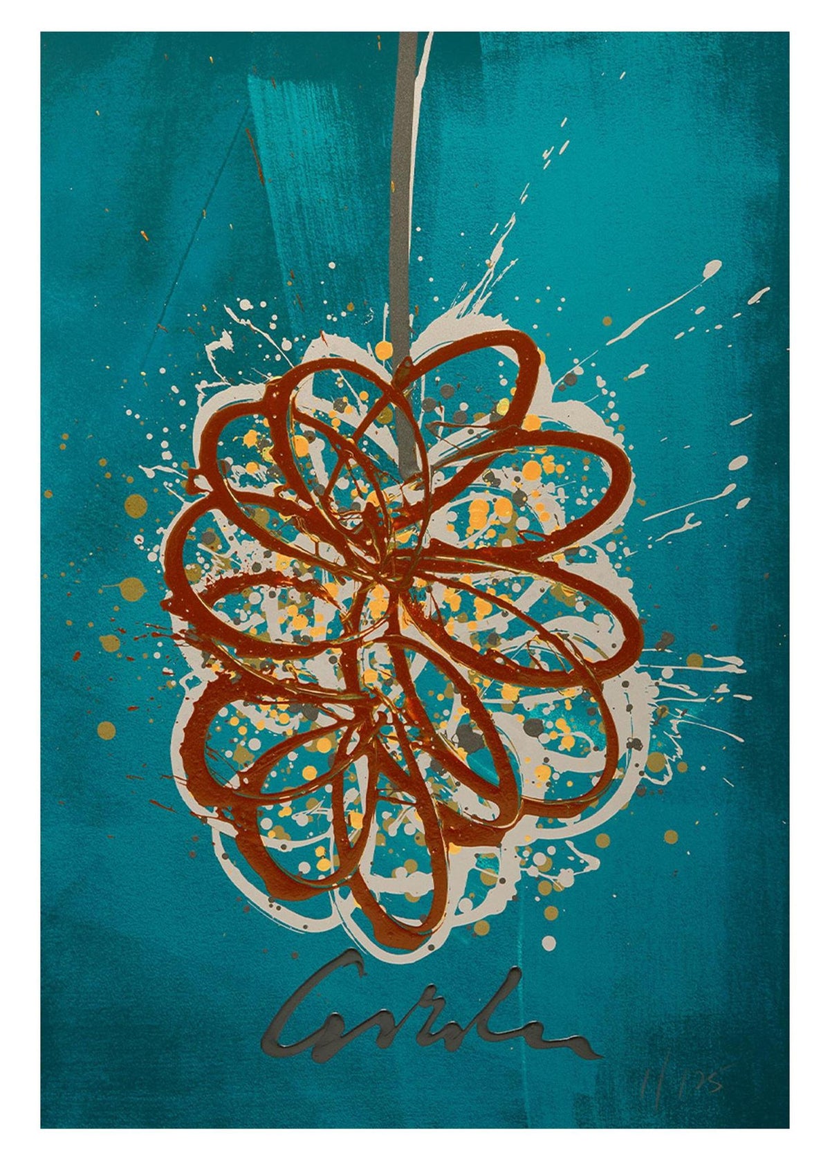 Deep Dive Serigraph