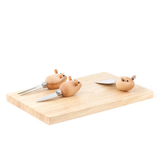 Mice Cheese Knives