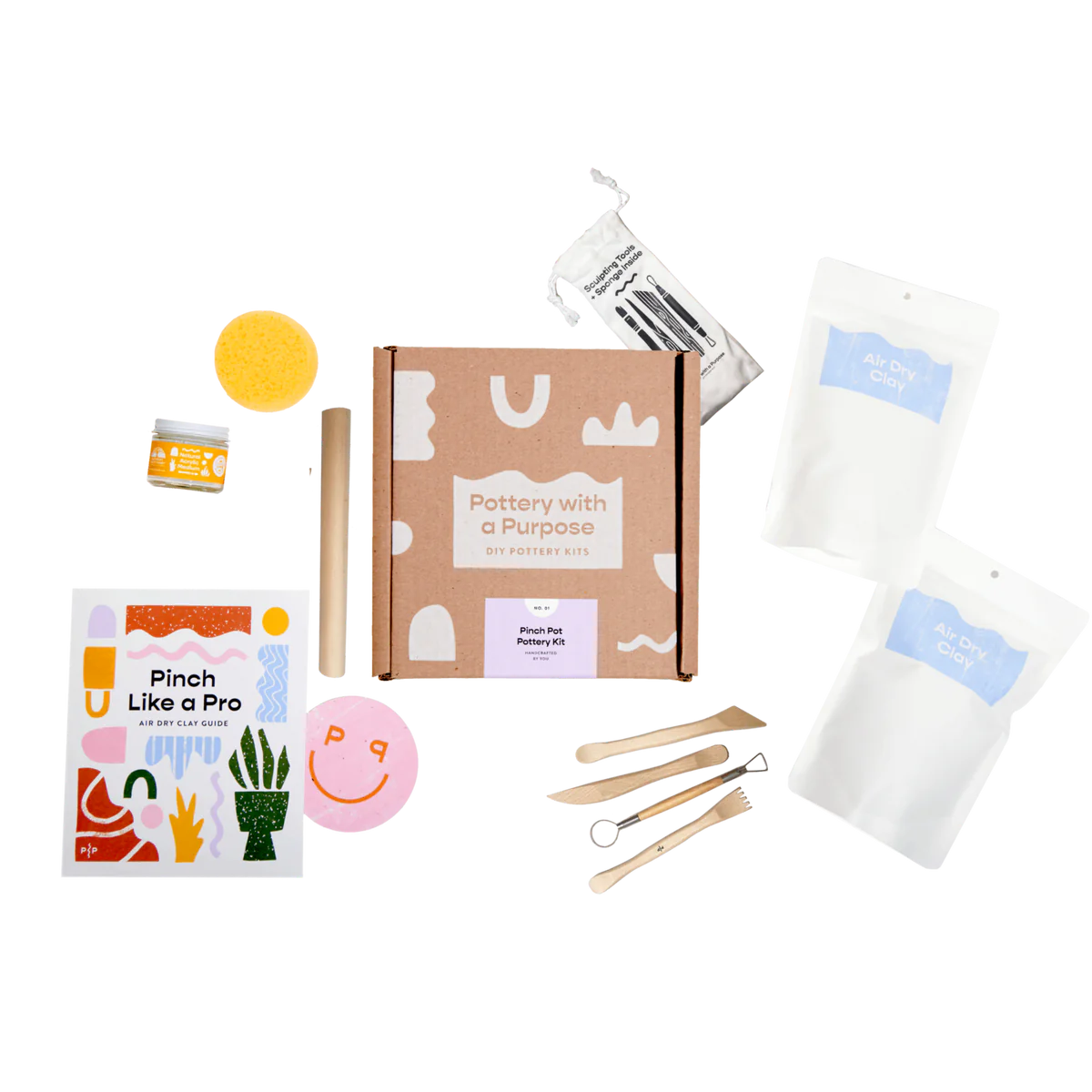 Pinch Pot Pottery Kit