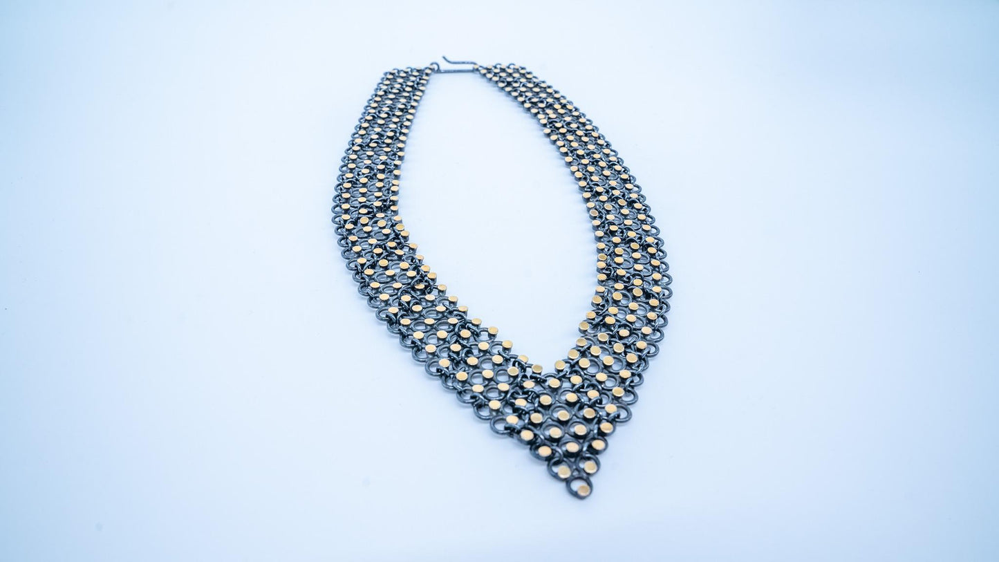 Confetti Grid Collar