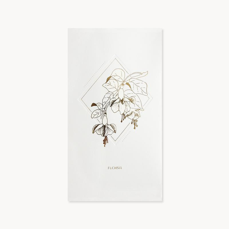 Fuchsia Flower Pop Up Card