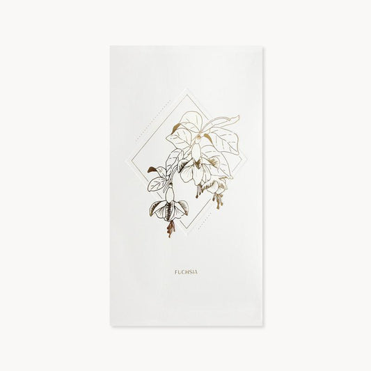 Fuchsia Flower Pop Up Card