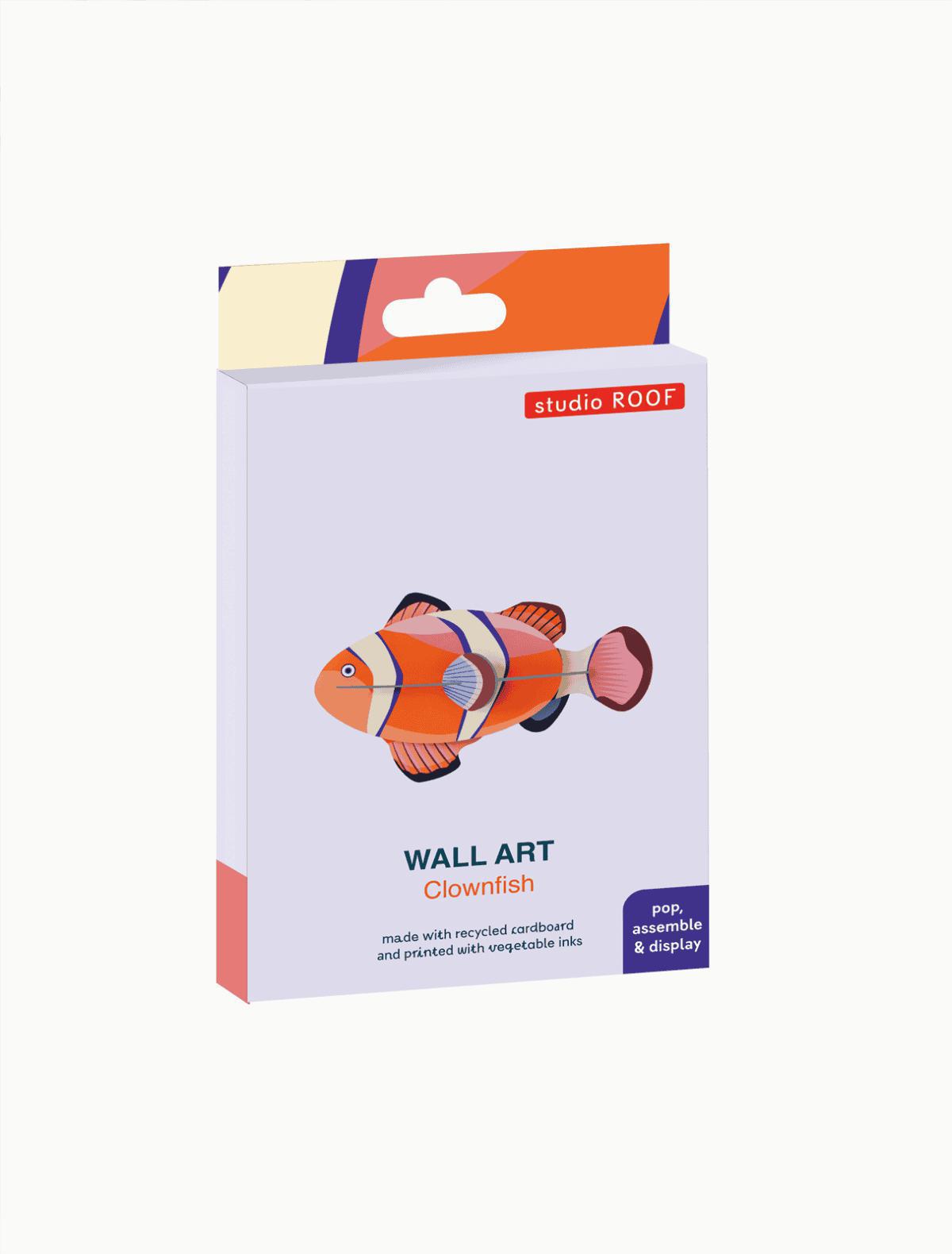 3D Wall Art Clownfish