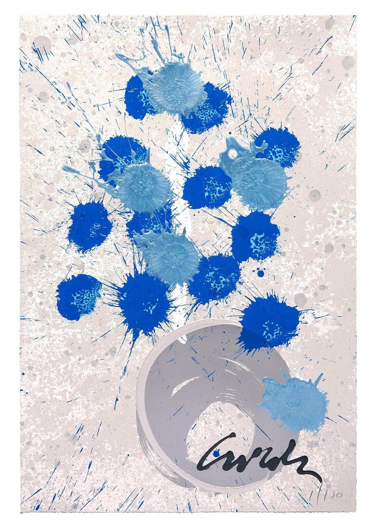 Over The Moon Serigraph