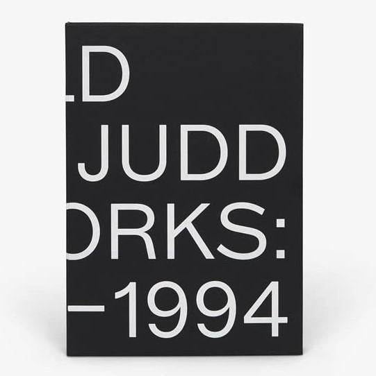 Donald Judd Artworks 1970 - 1994