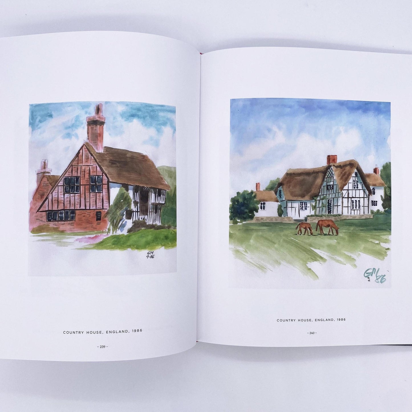 Travel Sketches by Gilbert Maurer