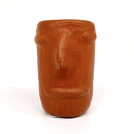 Casa01-Red Clay Mezcal Cups, faces