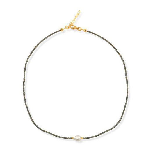 Miyuki Pearl Necklace