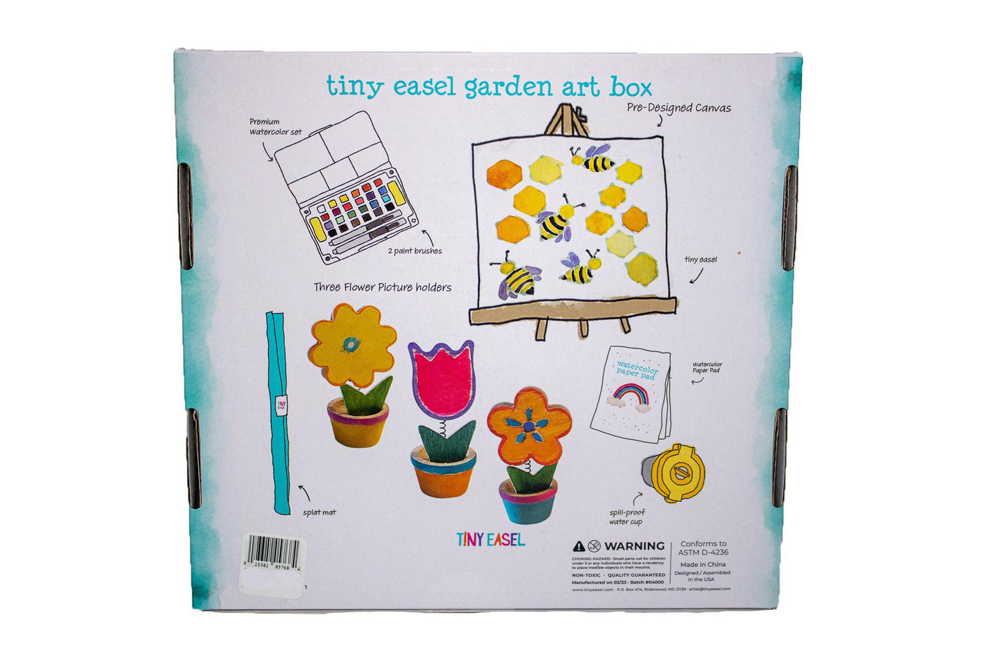 Tiny Easel Garden Art Kit