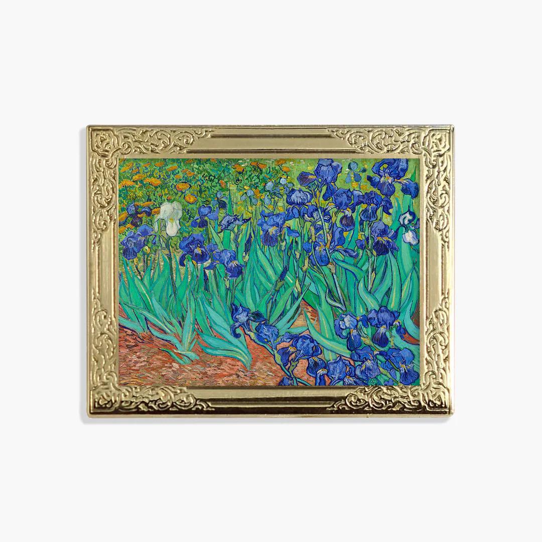 Art Framed Enamel Pin