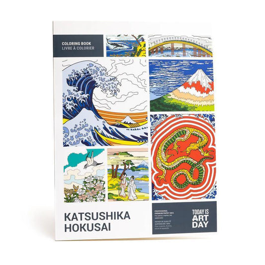 Coloring Book Hokusai