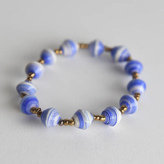 Paper Bead Bracelet