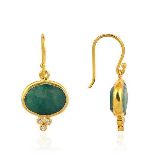 Siena Emerald Earrings