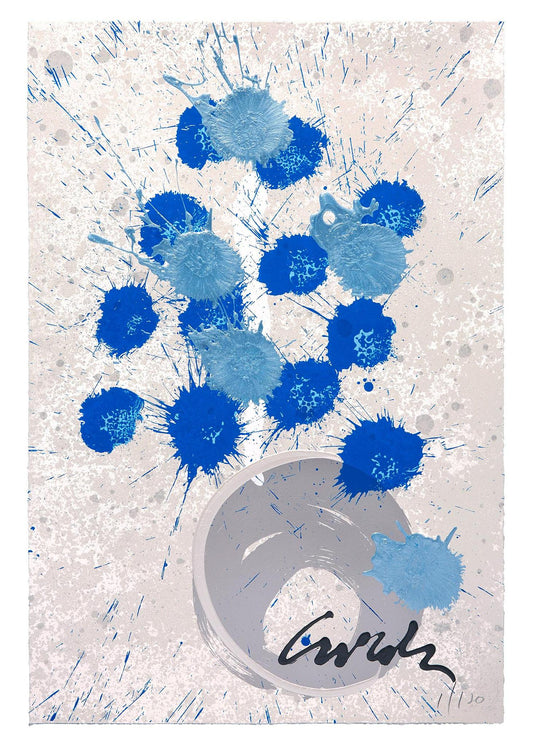 Over The Moon  Serigraph