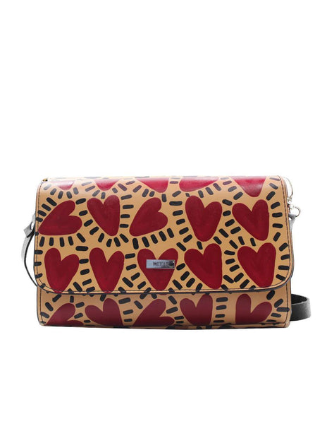 Motola "Mio Amor" Painted Clutch Bag