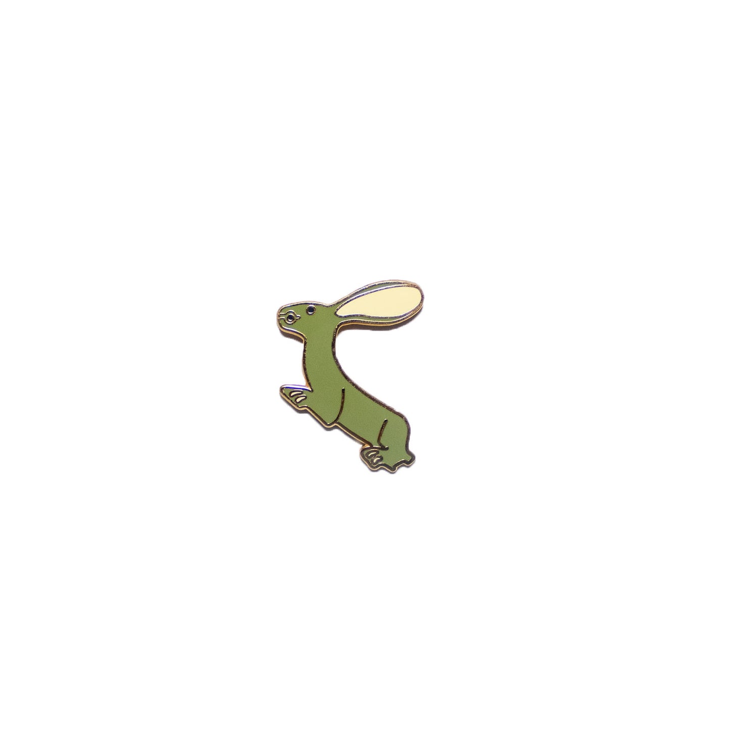 Jade Rabbit Lapel Pin