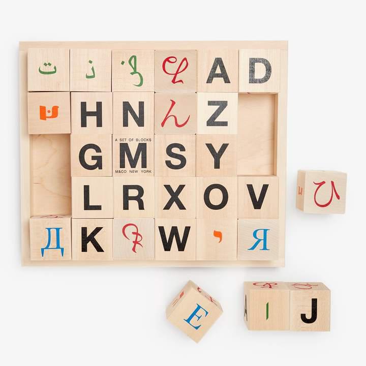 Global Alphabet Blocks